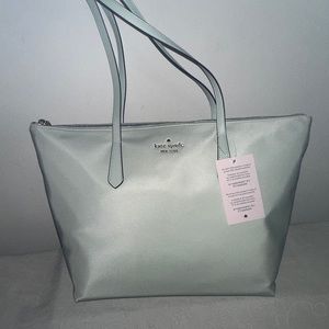Kate spade kitt large tote bag-crystal blue with tag